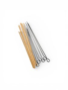 Piques &agrave; brochettes bois ou inox DAT-Schaub France