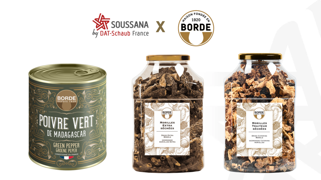 DAT-Schaub France, BORDE, Champignons, poivre, partenariat