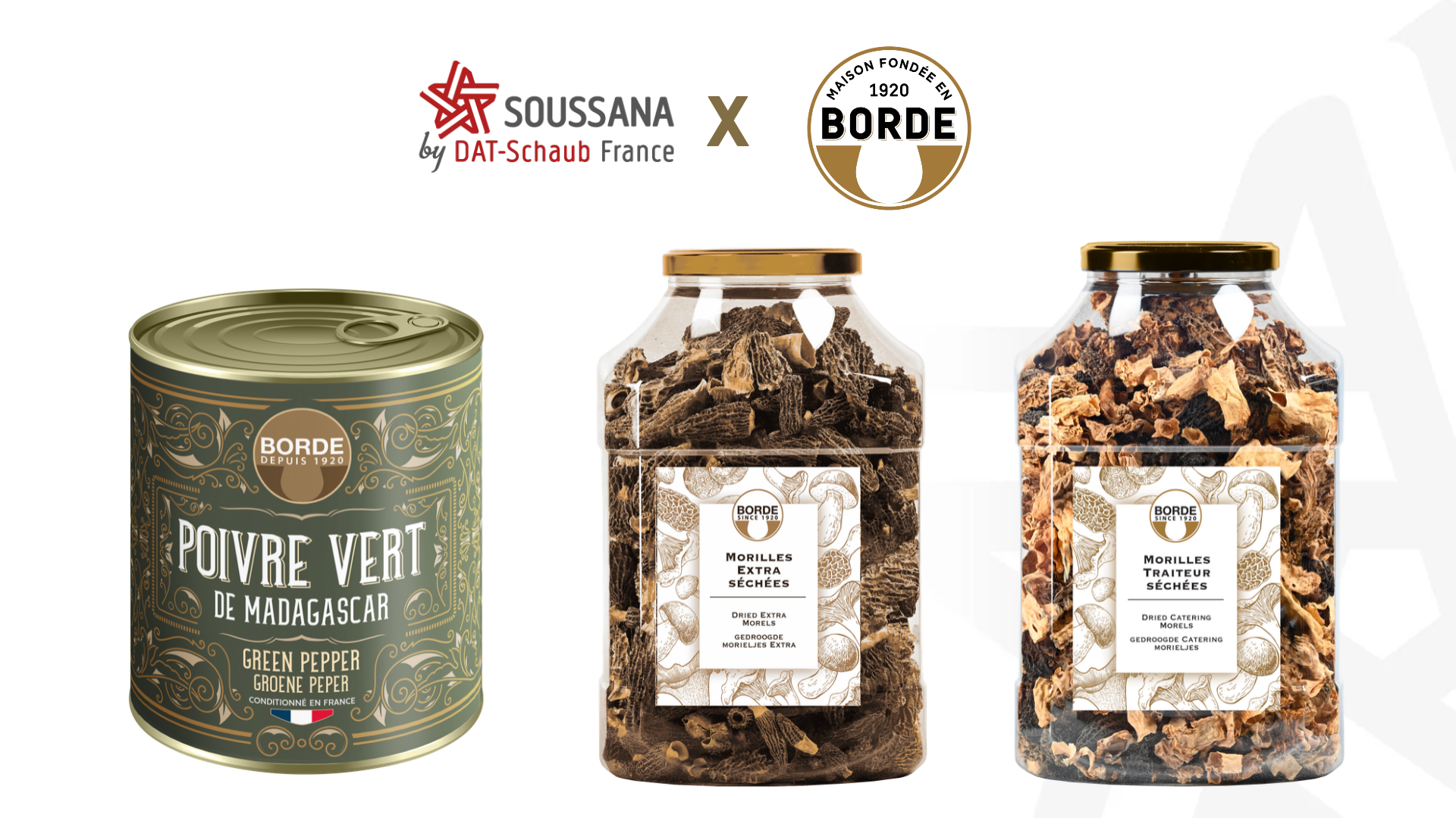 DAT-Schaub France, BORDE, Champignons, poivre, partenariat